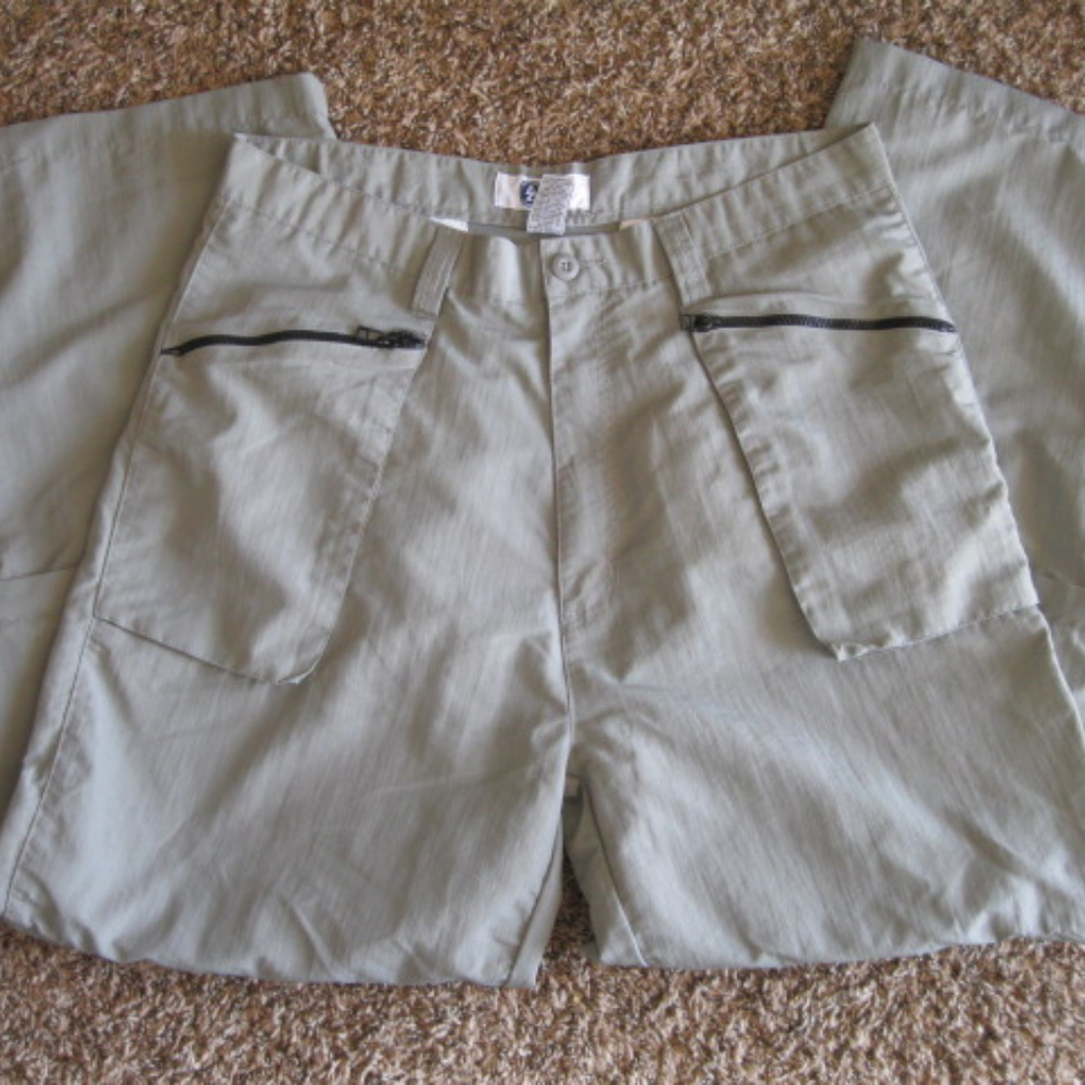 Arizona Jean 100% Nylon 3 in 1 Zip Pants 36 x 30
